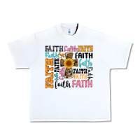 White faith cross Urban Heavy Tee - Artiststas