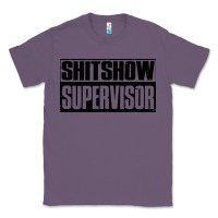 Lavender shitshow supervisor Classic Tee - DesigneFamous