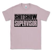 Lilac shitshow supervisor Classic Tee - DesigneFamous