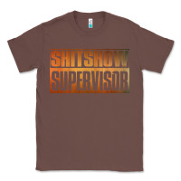 Chestnut shitshow supervisor Classic Tee - DesigneFamous