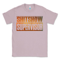 Lilac shitshow supervisor Classic Tee - DesigneFamous
