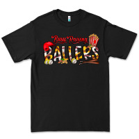 Black busy raising ballers Premium Tee - CowhideDigitalArt