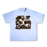 Grape Ice leopard cowhide background Urban Heavy Tee - RanaPortraitStore