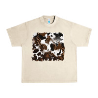 Sandshell leopard cowhide background Urban Heavy Tee - RanaPortraitStore