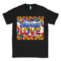 Black Western Choose Love Tumbler Classic Tee - BundleAndBundleShop