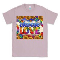 Lilac Western Choose Love Tumbler Classic Tee - BundleAndBundleShop