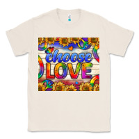 Natural Western Choose Love Tumbler Classic Tee - BundleAndBundleShop