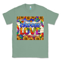 Sage Western Choose Love Tumbler Classic Tee - BundleAndBundleShop