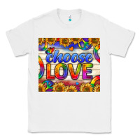 White Western Choose Love Tumbler Classic Tee - BundleAndBundleShop