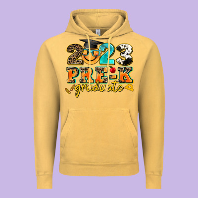 2023 Pre K Graduate Vintage Hoodie Designed By Adodesignshop