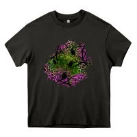 Asphalt halloween patch Heavy Core Tee - BundleAndBundleShop