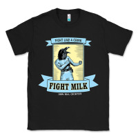 Black fight milk classic Classic Tee - DesigneFamous