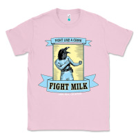 Bubblegum Pink fight milk classic Classic Tee - DesigneFamous