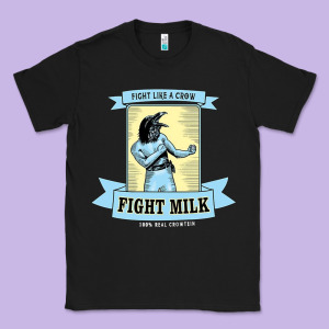 Fight Milk Classic Classic Tee Designed By Designefamous