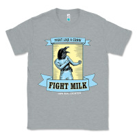 Heather Grey fight milk classic Classic Tee - DesigneFamous