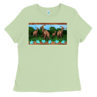 Matcha parasaurolophus sippy cup Ladies Tee - Artiststas