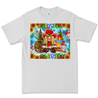Dove Grey Christmas cowboy gnome Premium Tee - CowhideDigitalArt