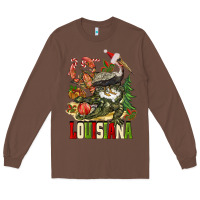 Chestnut Christmas Louisiana Long Sleeve Tee - BarkalooDesign