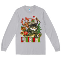 Moon Dust Christmas Louisiana Long Sleeve Tee - BarkalooDesign
