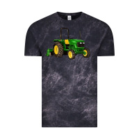 Cloud Black farm tractor Vintage Tee - Artiststas