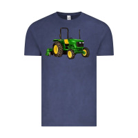 Vintage Denim farm tractor Vintage Tee - Artiststas