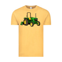 Vintage Mustard farm tractor Vintage Tee - Artiststas
