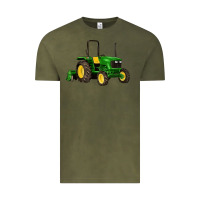Vintage Olive farm tractor Vintage Tee - Artiststas