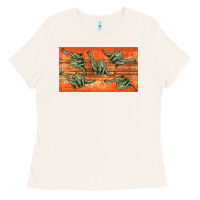 Dinosaur Brontosaurus Sippy Cup Ladies Tee | Teevron