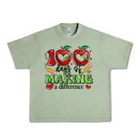 Oil Green 100 days of making a difference Urban Heavy Tee - Artiststas