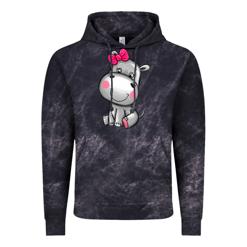Cute Hippopotamus Vintage Hoodie by AdoDesignShop | Teevron