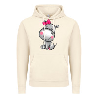 Vintage Artic cute hippopotamus Vintage Hoodie - AdoDesignShop