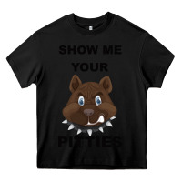 Black Show Me Your Pitties Heavy Core Tee - Bettercallsaul