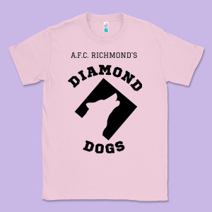 Lassos Diamond Dogs Classic Classic Tee Designed By Designefamous