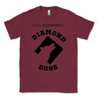 Burgundy lassos diamond dogs classic Classic Tee - DesigneFamous