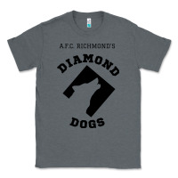 Charcoal Heather lassos diamond dogs classic Classic Tee - DesigneFamous