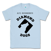 Dusty Blue lassos diamond dogs classic Classic Tee - DesigneFamous