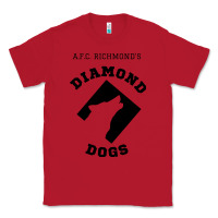 Red lassos diamond dogs classic Classic Tee - DesigneFamous