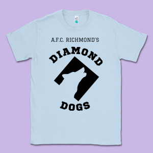 Lassos Diamond Dogs Classic Classic Tee Designed By Designefamous