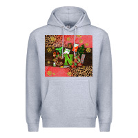 Heather Grey cna christmas Premium Hoodie - AdoDesignShop