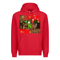 Red cna christmas Premium Hoodie - AdoDesignShop