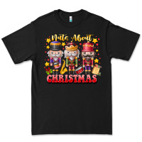 Black Nuts About Christmas Premium Tee - CowhideDigitalArt