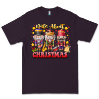 Plum Nuts About Christmas Premium Tee - CowhideDigitalArt