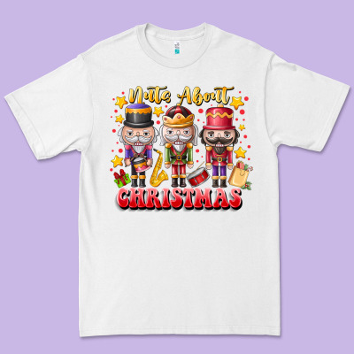 Nuts About Christmas Premium Tee Designed By Cowhidedigitalart