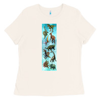 Bone dinosaurs pen wrap Ladies Tee - Artiststas