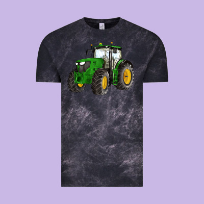 Western Farm Tractor Vintage Tee Designed By Artiststas