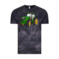 Cloud Black western farm tractor Vintage Tee - Artiststas