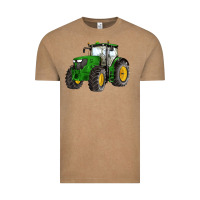 Vintage Coffee western farm tractor Vintage Tee - Artiststas