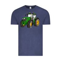 Vintage Denim western farm tractor Vintage Tee - Artiststas