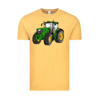 Vintage Mustard western farm tractor Vintage Tee - Artiststas