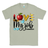Matcha love my job teacher life Classic Tee - BarkalooDesign